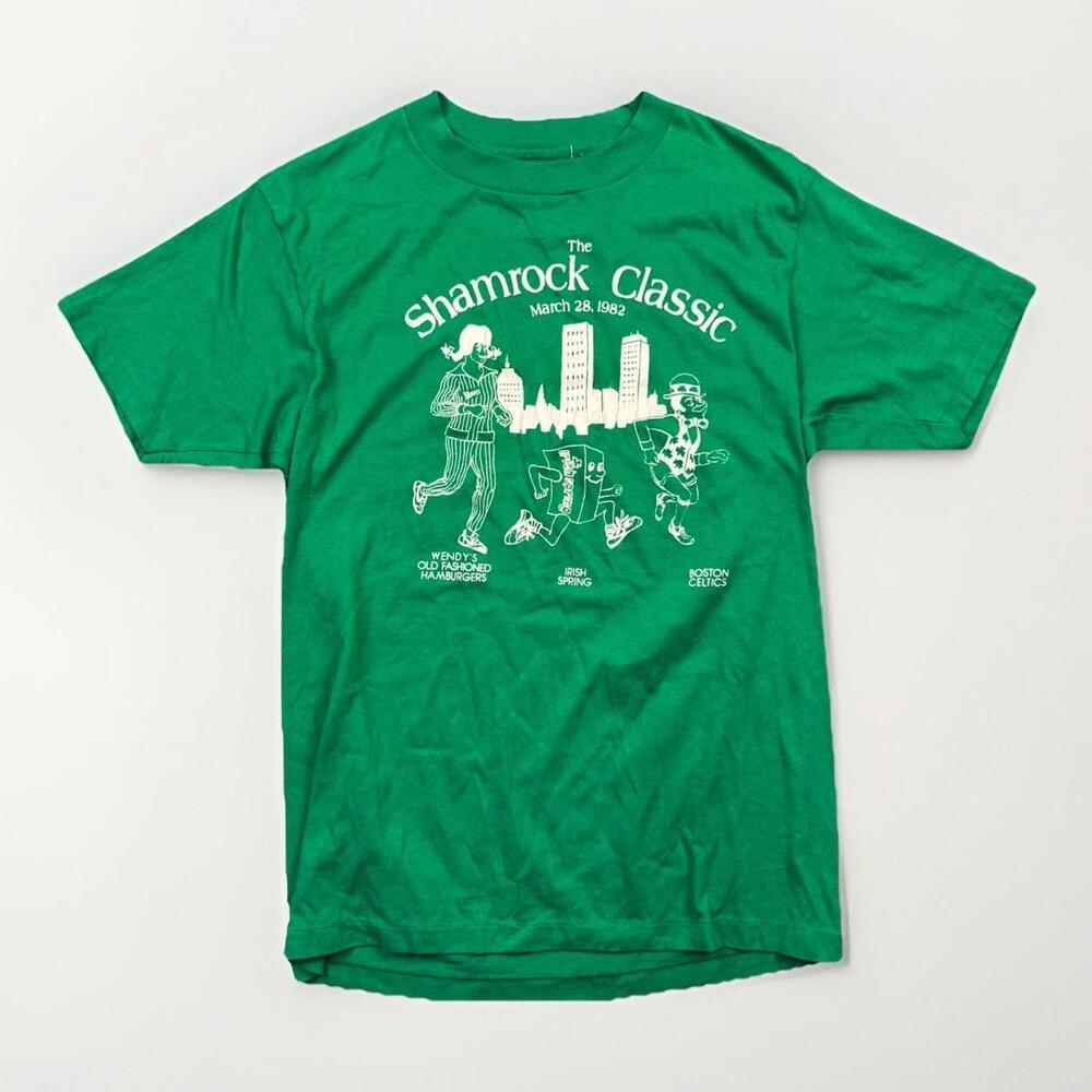 1982 Shamrock Classic Boston Celtics T Shirt